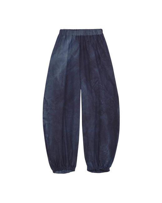 Cortana Blue Tapered Trousers
