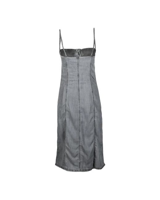 DIESEL Midi Dresses in het Gray