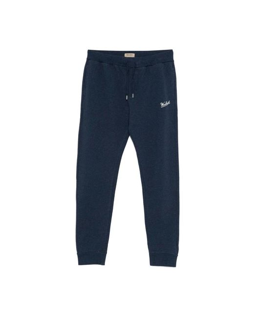 Woolrich Broeken ,Blauw ,Katoen Blauwe Broek Ultiem Comfort Stijl in het Blue voor heren
