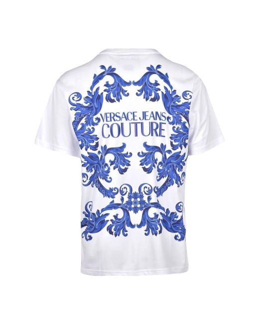 Versace Jeans Couture White T-Shirts for men