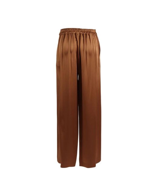 Clips Brown Wide Trousers
