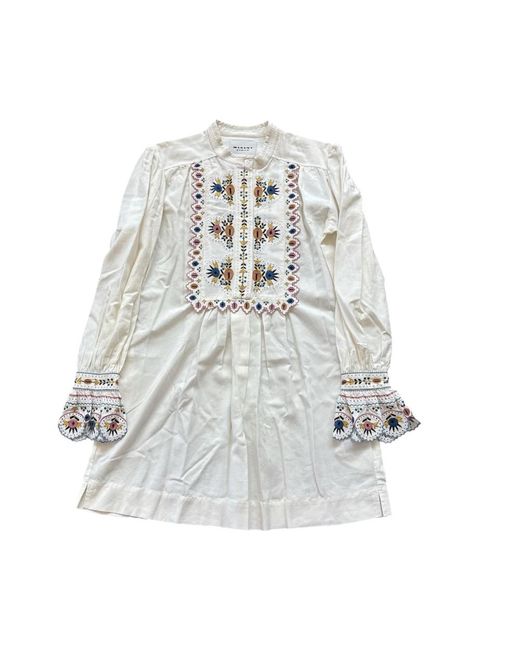 Isabel Marant White Short Dresses