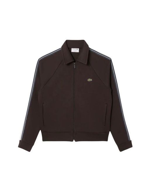 Lacoste Black Zip-Throughs for men