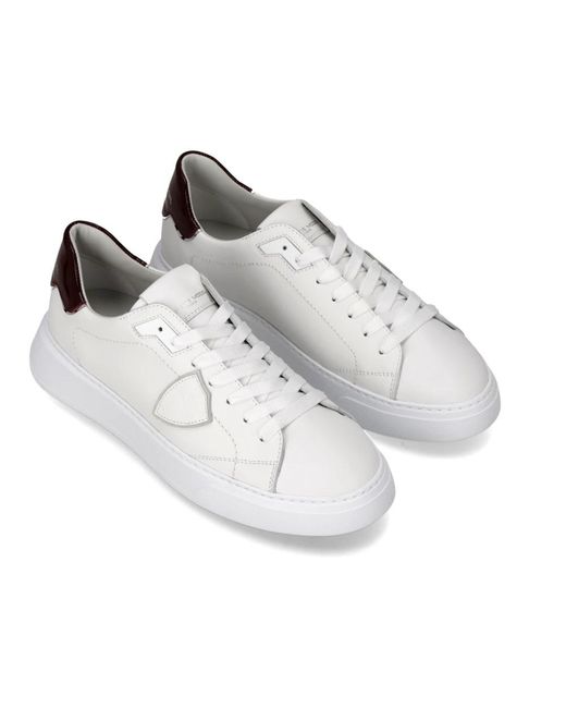 Philippe Model White Sneakers for men