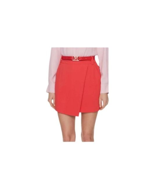 Marciano Red Short Skirts