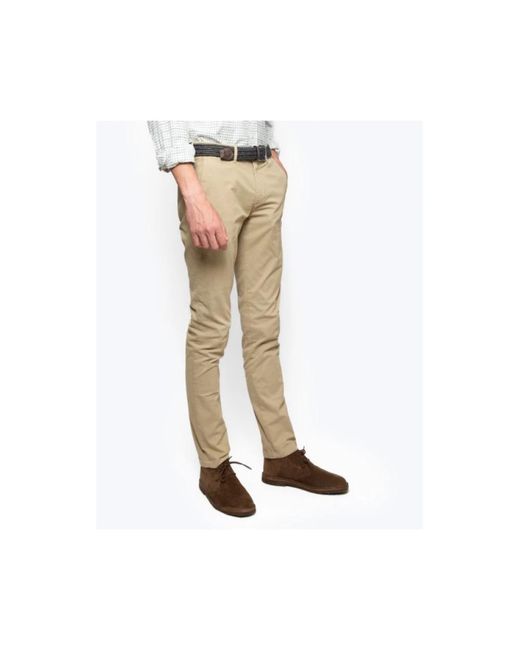 40weft Natural Chinos for men