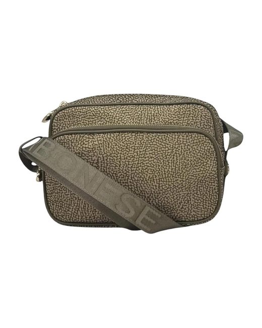 Borbonese Tassen ,Groen ,Camera Case in het Green