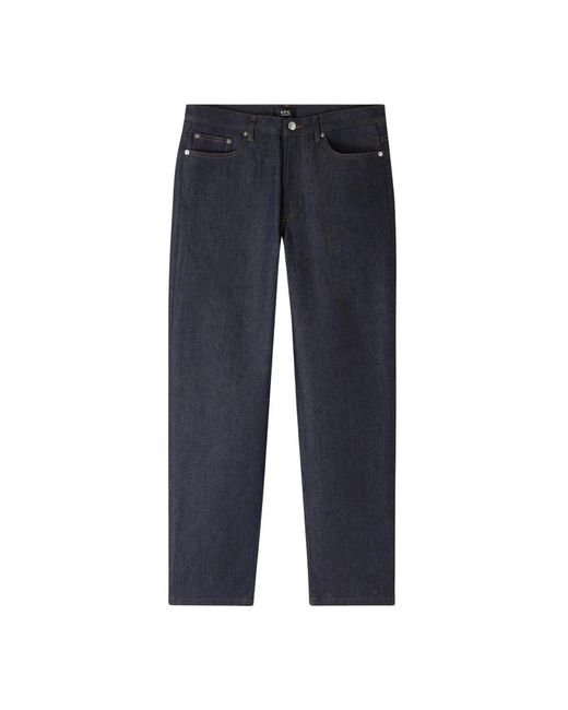 A.P.C. Jeans ,Blauw ,Katoen Martin Jeans in het Blue voor heren