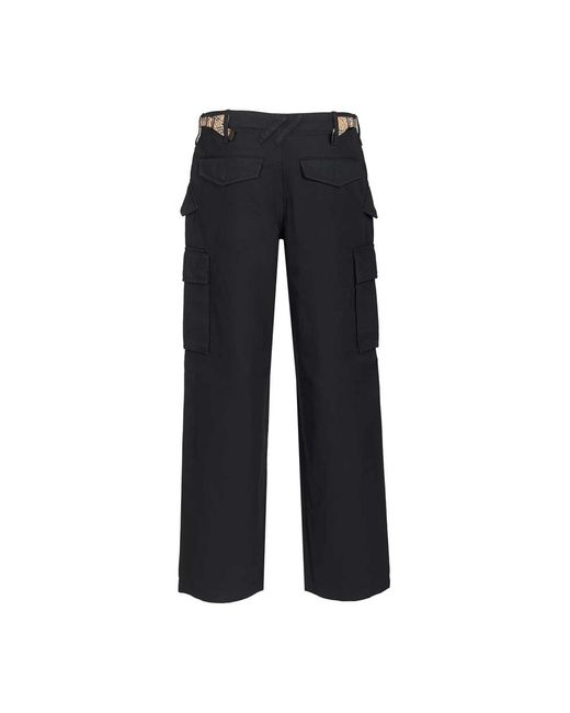 Burberry Blue Wide Trousers for men