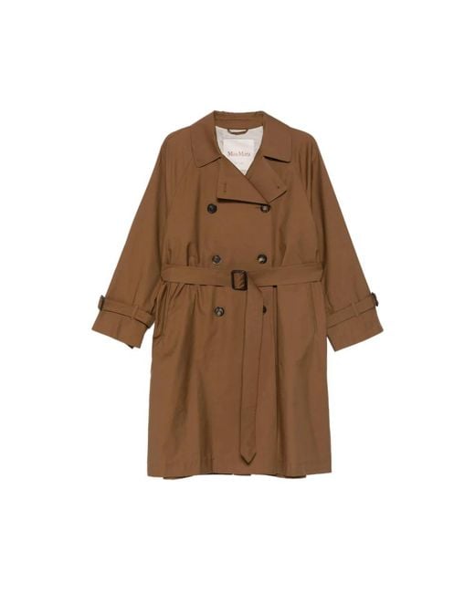 Max Mara Brown Trench Coats