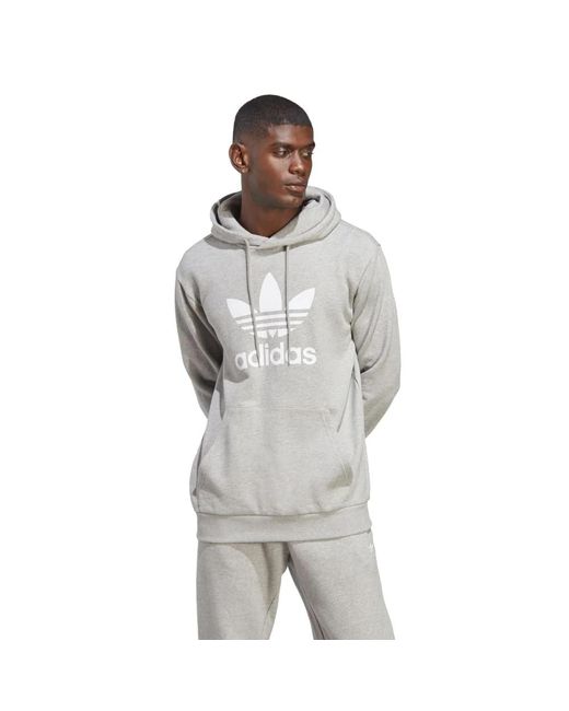 Adicolor Classics Trefoil di Adidas in Gray da Uomo