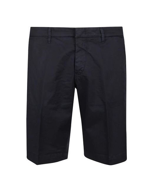 Fay Blue Casual Shorts for men