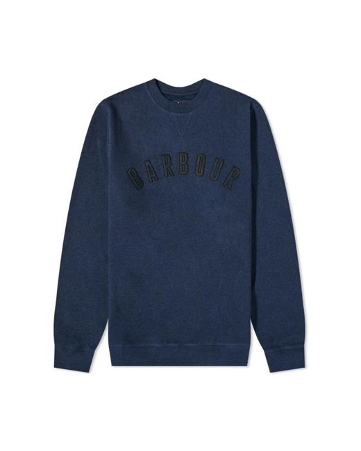 Barbour Blue Sweatshirts for men