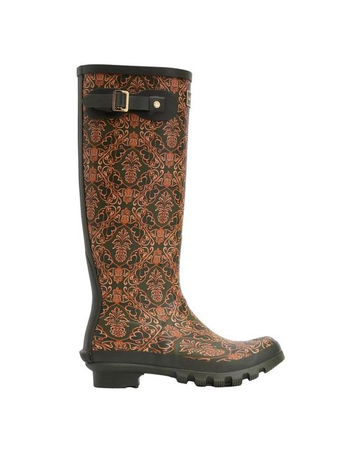 Barbour Brown Cami Wellingtons