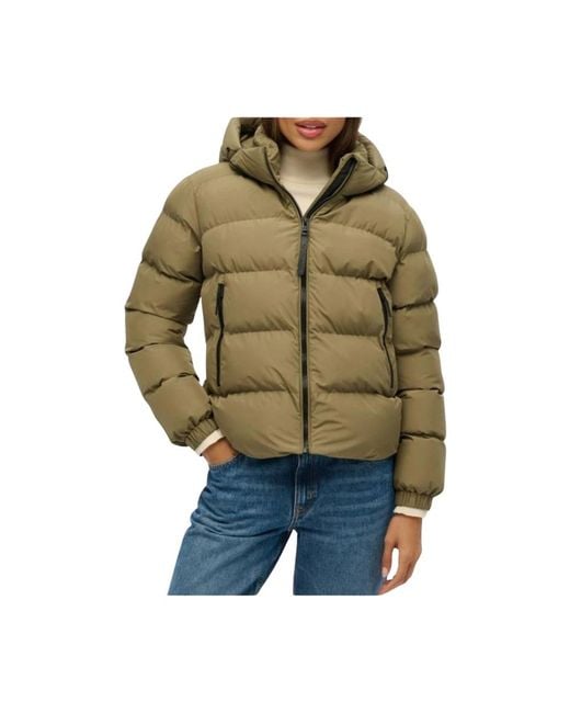 Superdry Green Everest Ella Padded Jacket