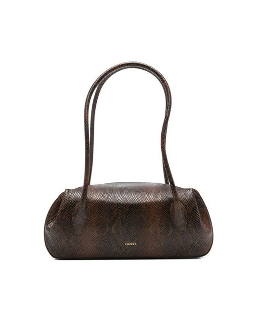 Shoulder Bags Yuzefi de color Brown