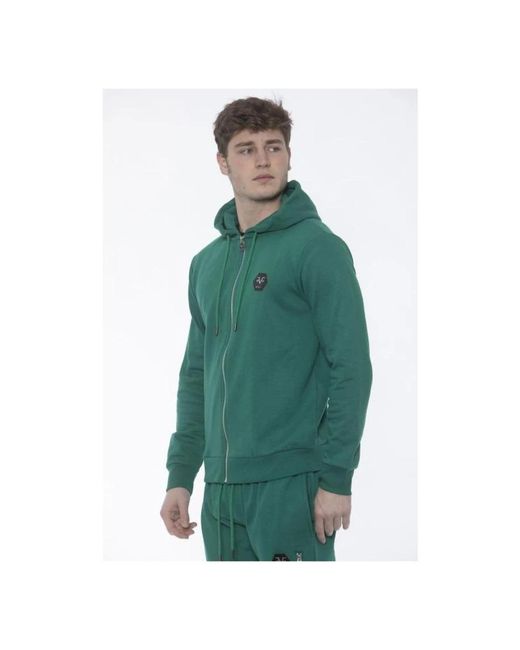 19V69 Italia by Versace Green Hoodies for men