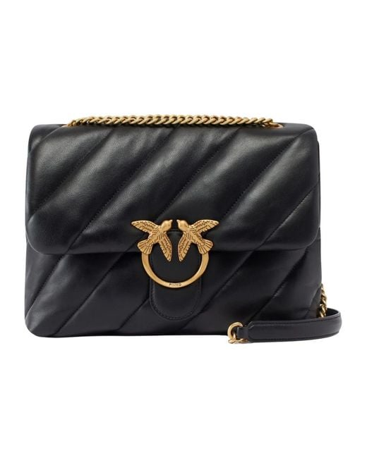 Pinko Black Shoulder Bags