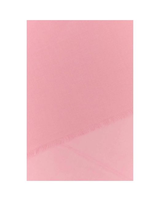 McQueen Pink Winter Scarves