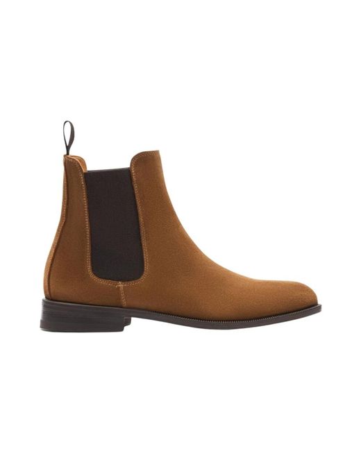 Scarosso Brown Chelsea Boots