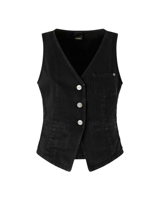 Pinko Women's Black Waistcoats