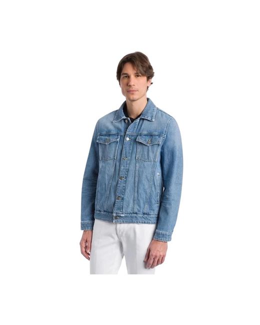 Dondup Giubbino Regular Jacket in het Blue voor heren