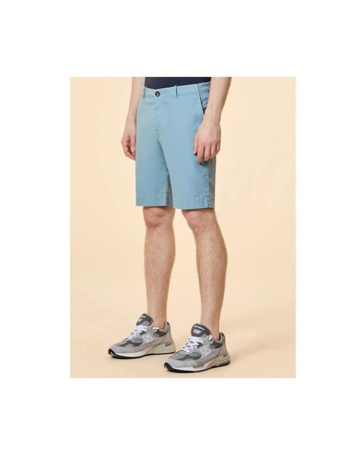 Rrd Blue Casual Shorts for men