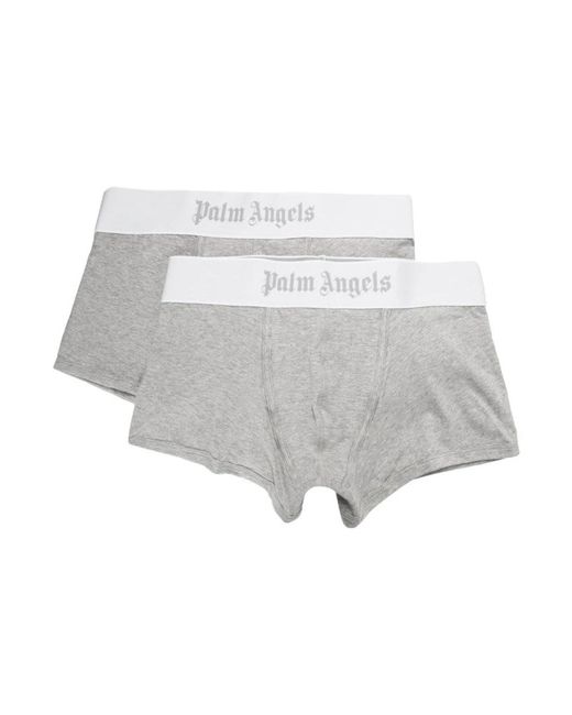 Palm Angels Gray Bottoms for men