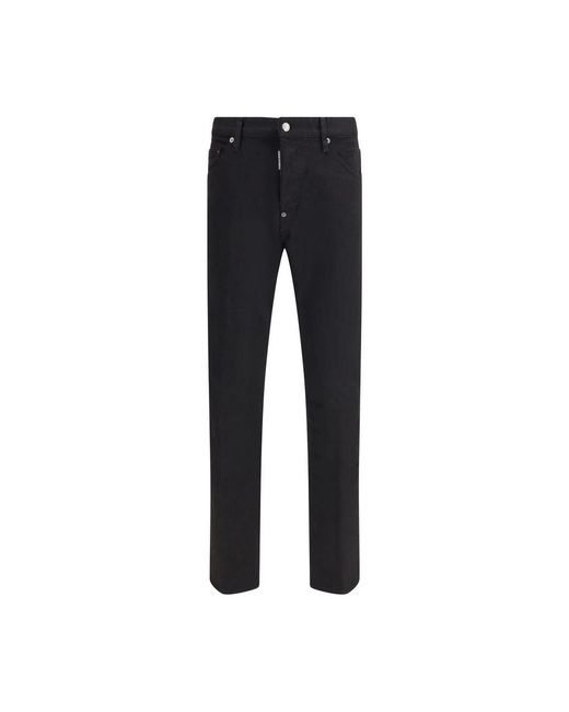 DSquared² Black Slim-Fit Jeans for men
