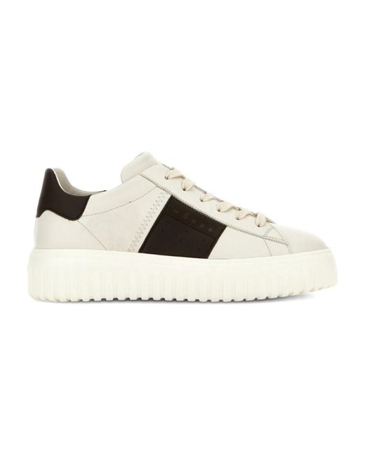 Hogan H-Stripes Sneakers in White für Herren