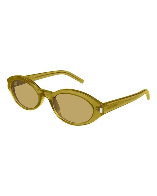 Sunglasses Saint Laurent de color Yellow