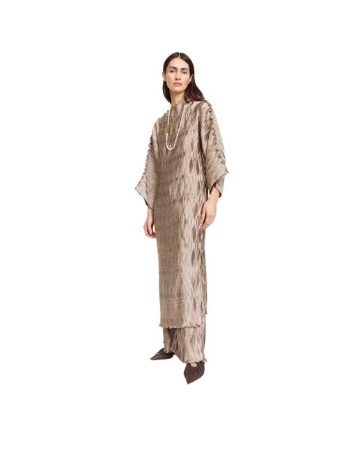 By Malene Birger Maxi Jurk Met Scandinavische Stijl in het Natural
