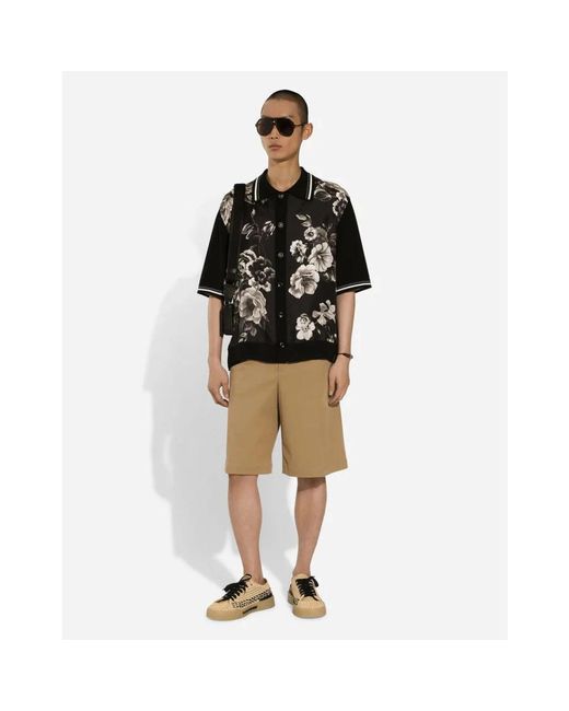 Dolce & Gabbana Natural Bermudas for men