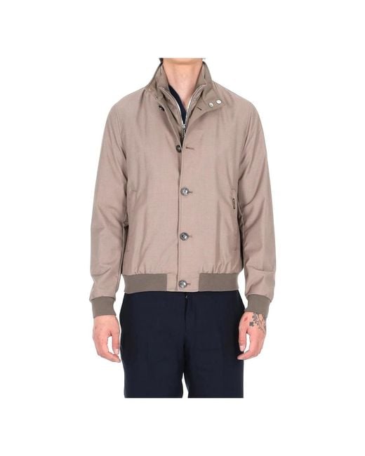 Moorer Gray Light Jackets for men