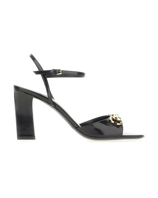 Gucci White High Heel Sandals