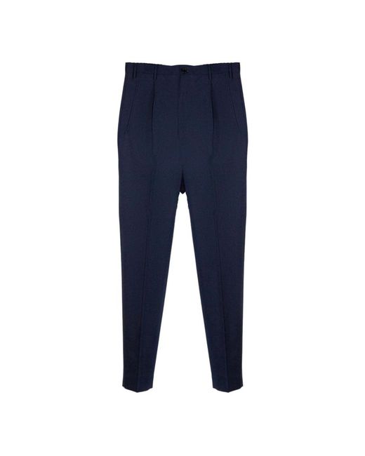 Incotex Blue Suit Trousers for men