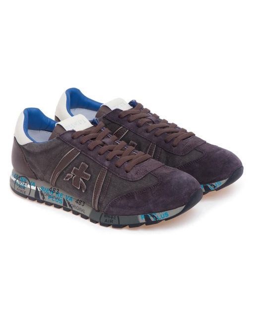 Premiata Blue Sneakers for men