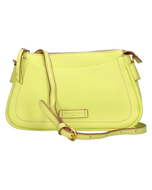 Gianni Chiarini Yellow Cross Body Bags
