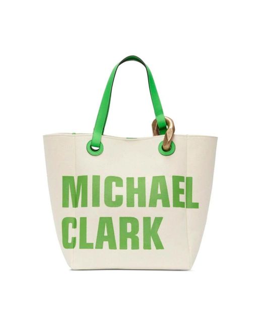 J.W. Anderson Green Ketten-canvas-tasche