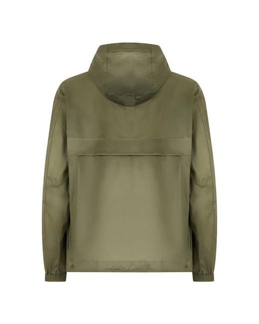 Light Jackets K-Way de hombre de color Green