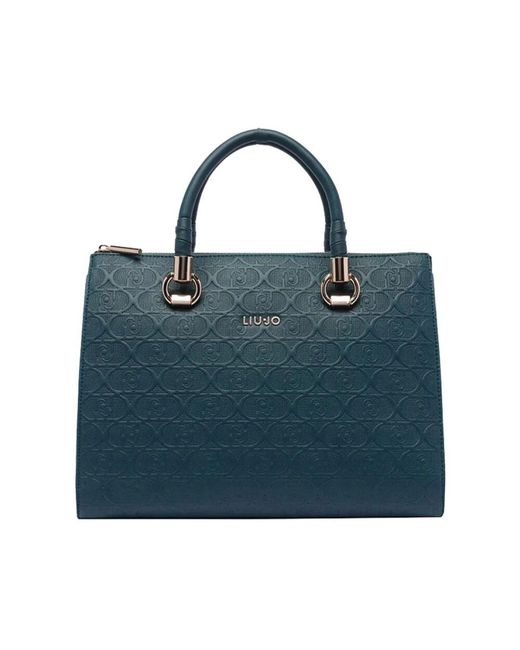 Liu Jo Blue Tiefe smaragd minimalistische handtasche