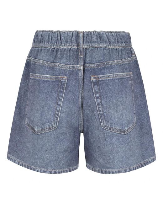 Rag & Bone Blue Denim Shorts