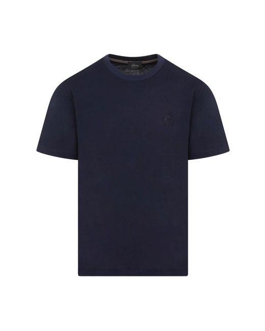 Brioni T-shirts in Blue für Herren