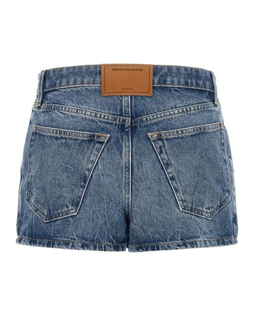 Alexander Wang Blue Denim Skirts
