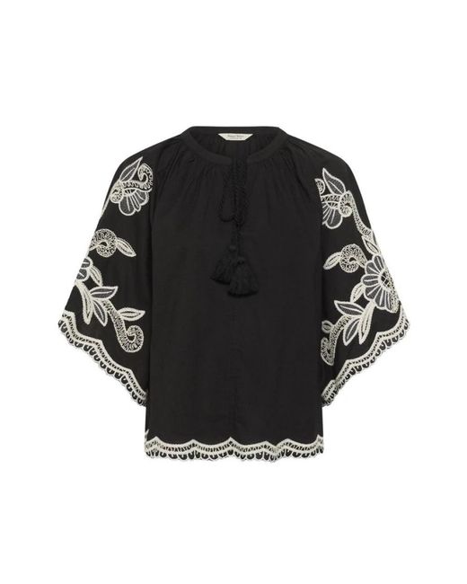 Part Two Bianchapw Blouse in het Black