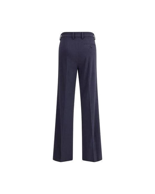 True Royal Wide Trousers in het Blue