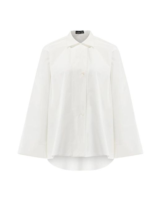 Van Laack Blouse Tizita in het White