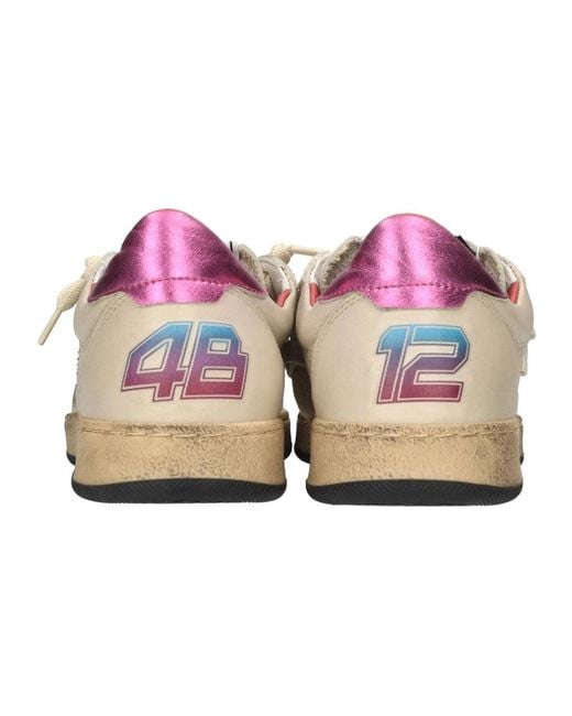 4b12 Pink Sneakers