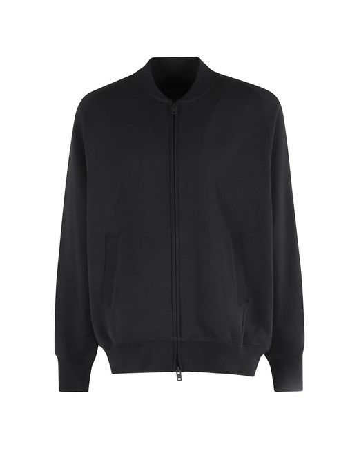 Y-3 Black Zip-Throughs for men