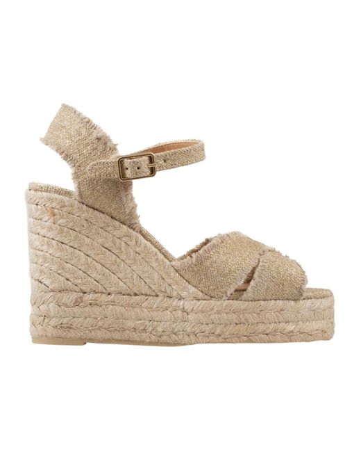 Wedges di Castaner in Metallic